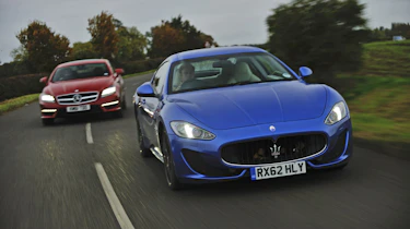 Maserati GranTurismo Sport v Mercedes CLS 63 AMG, BMW M6, Aston Martin DB9 and Bentley Continental GT Speed
