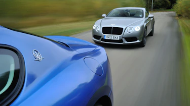 Maserati GranTurismo Sport v Mercedes CLS 63 AMG, BMW M6, Aston Martin DB9 and Bentley Continental GT Speed