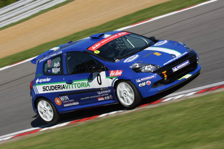 Ash Miller budding racing driver blog Renault Clio Cup