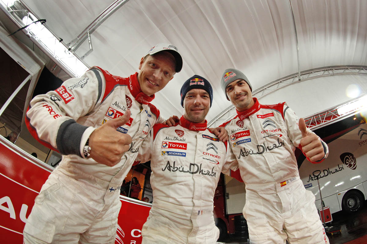 2013 Monte Carlo rally Citroen wins