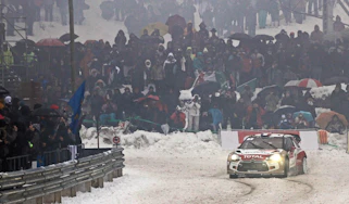 2013 Monte Carlo rally Citroen Sebastien Loeb wins