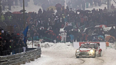 2013 Monte Carlo rally Citroen Sebastien Loeb wins