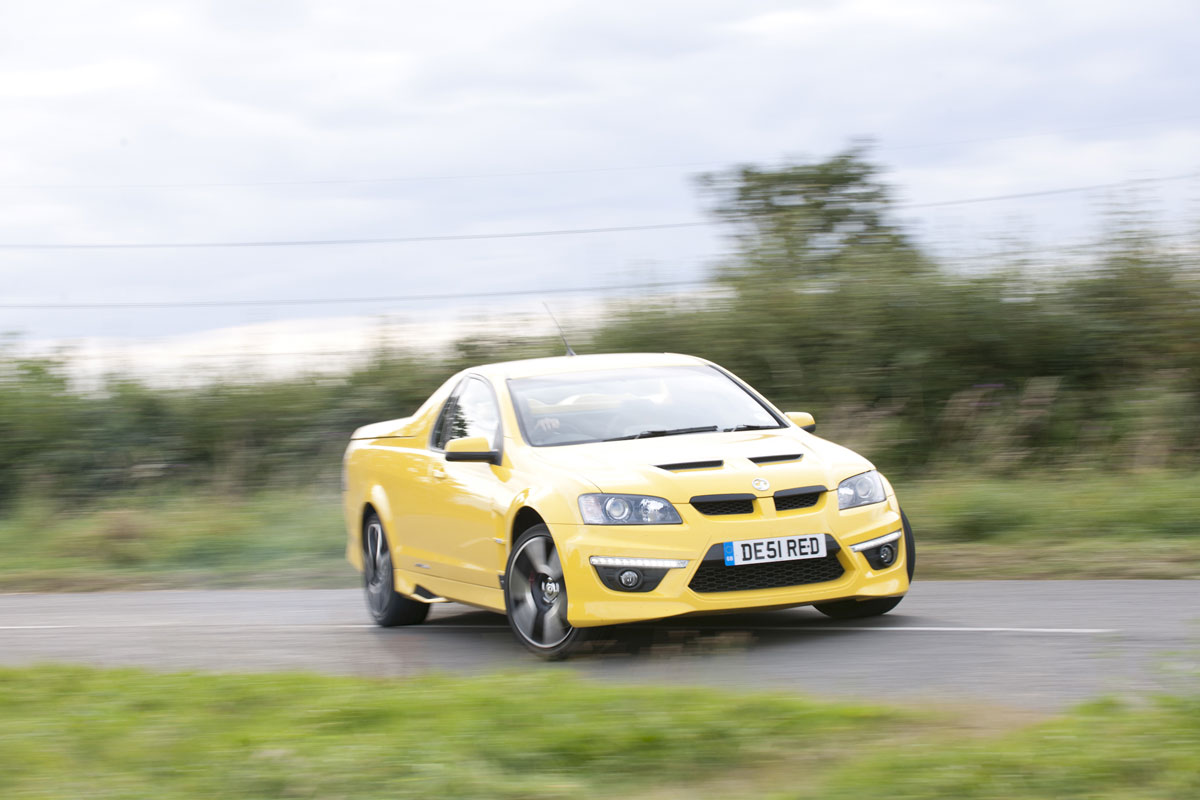 Vauxhall Maloo drift