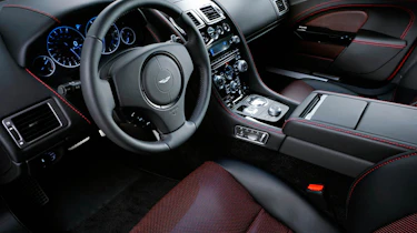 2013 Aston Martin Rapide S dashboard steering wheel