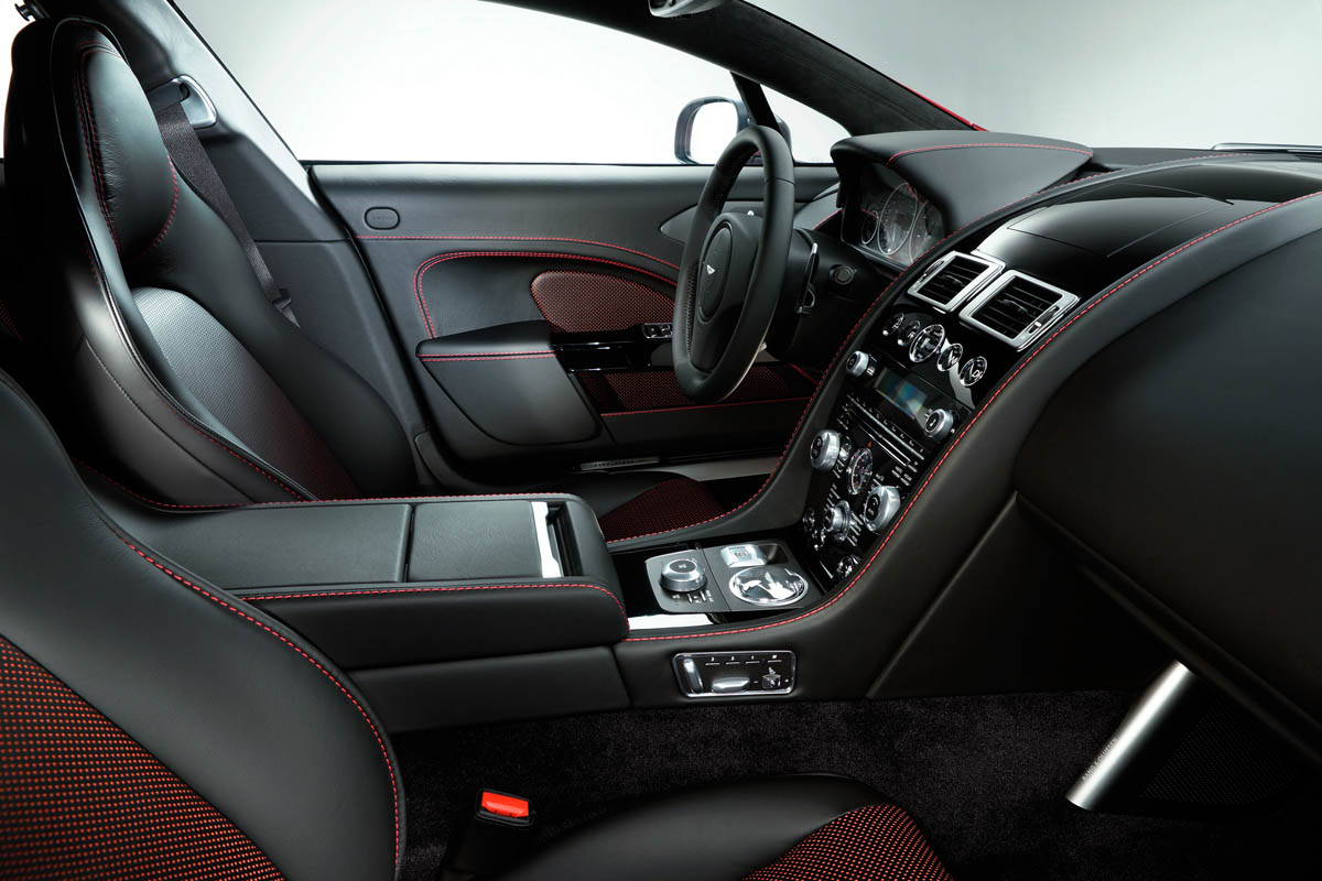 2013 Aston Martin Rapide S interior front seats