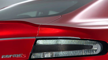 2013 Aston Martin Rapide S rear light carbon strip