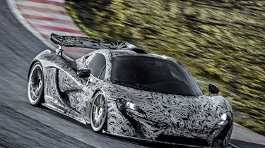 McLaren P1 testing