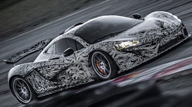 McLaren P1 testing
