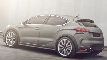 Citroen DS4 Racing concept car matt grey