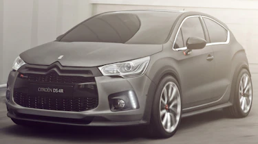 Citroen DS4 Racing concept car matt grey