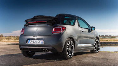 Citroen DS3 Cabriolet DSport THP 155 rear roof open