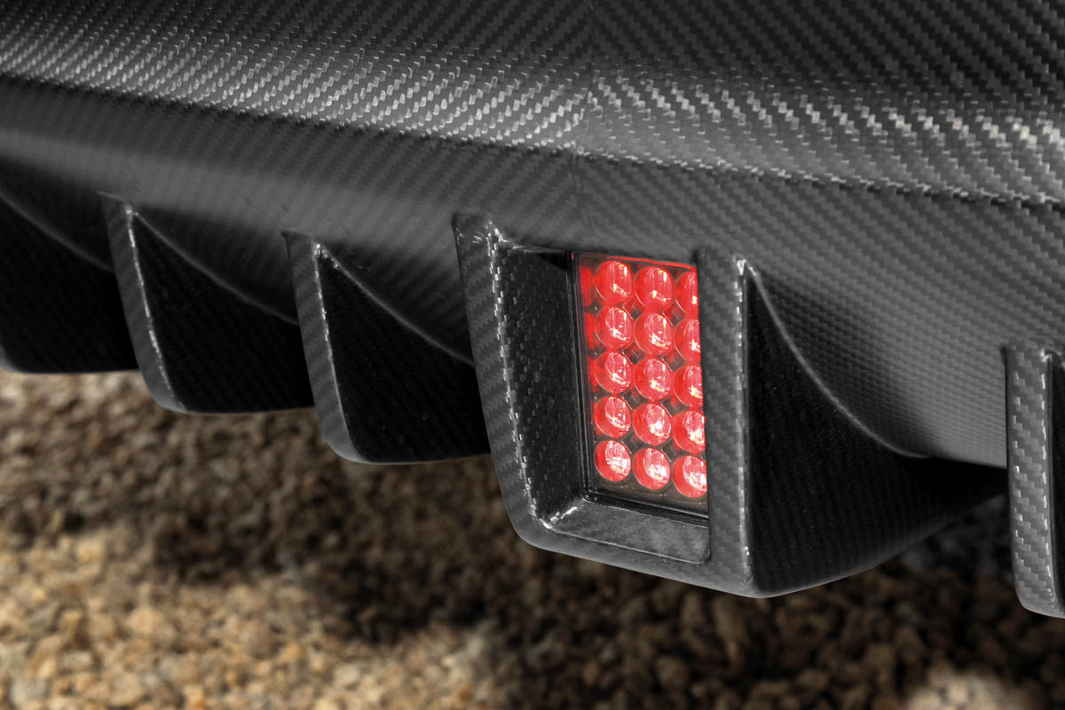 2012 Infiniti FX Vettel foglight F1 style diffuser