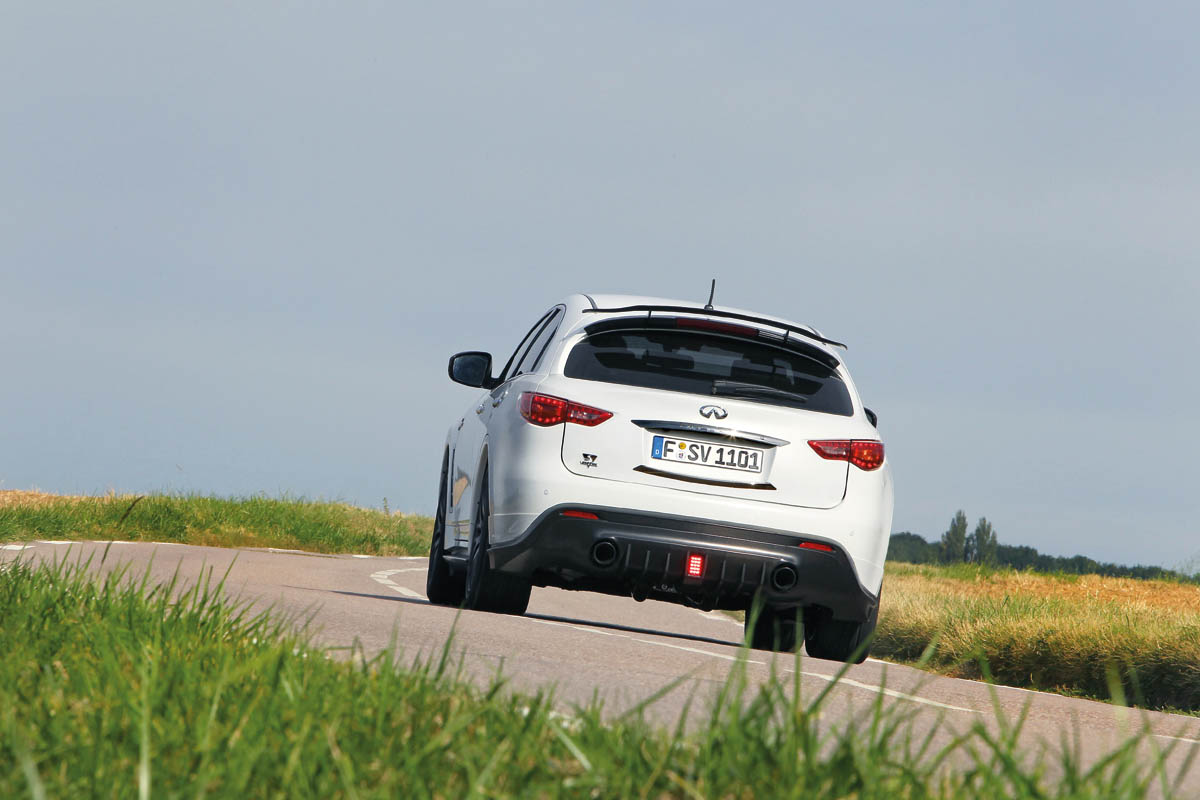 2012 Infiniti FX Vettel rear view