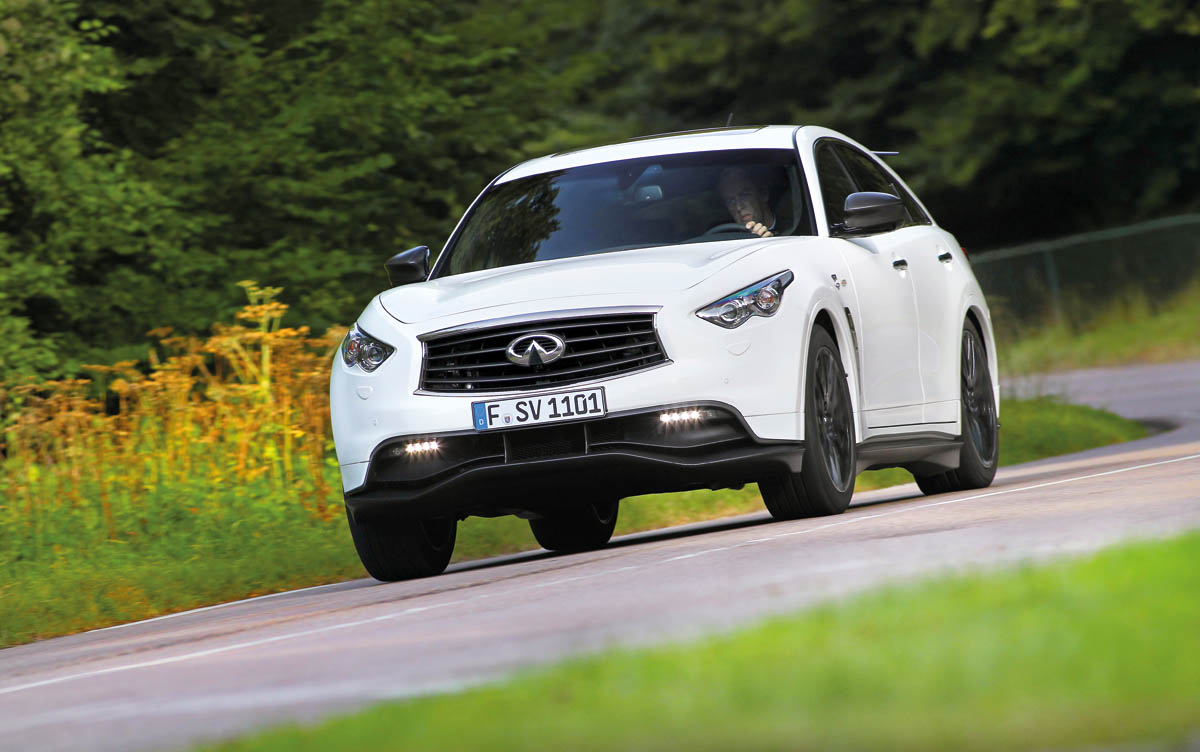 2012 Infiniti FX Vettel front