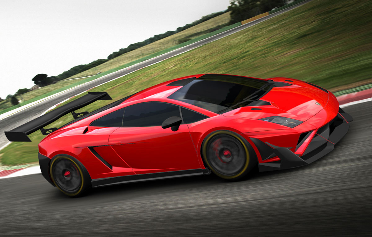 Lamborghini Gallardo GT3 car