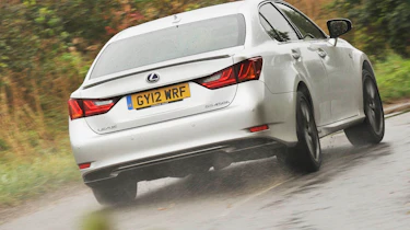 2012 Lexus GS450h F Sport rear view
