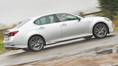 2012 Lexus GS450h F Sport side profile