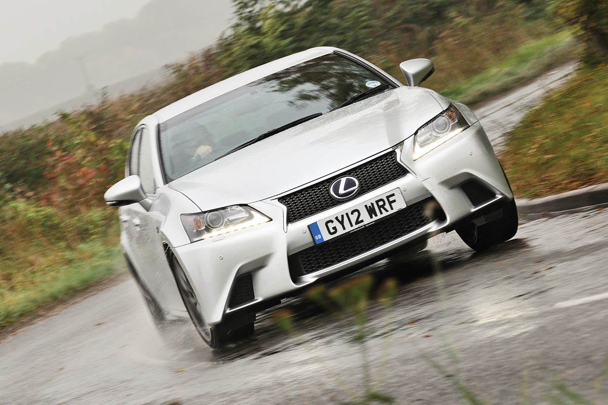 2012 Lexus GS450h F Sport front view