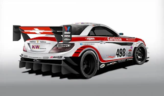 602bhp Mercedes SLK Carlsson SLK 340 hill climb car