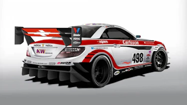 602bhp Mercedes SLK Carlsson SLK 340 hill climb car