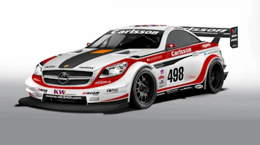 602bhp Mercedes SLK Carlsson SLK 340 hill climb car