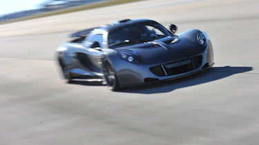 Hennessey Venom GT record run