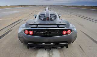 Hennessey Venom GT record run