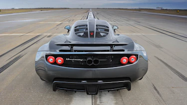 Hennessey Venom GT record run