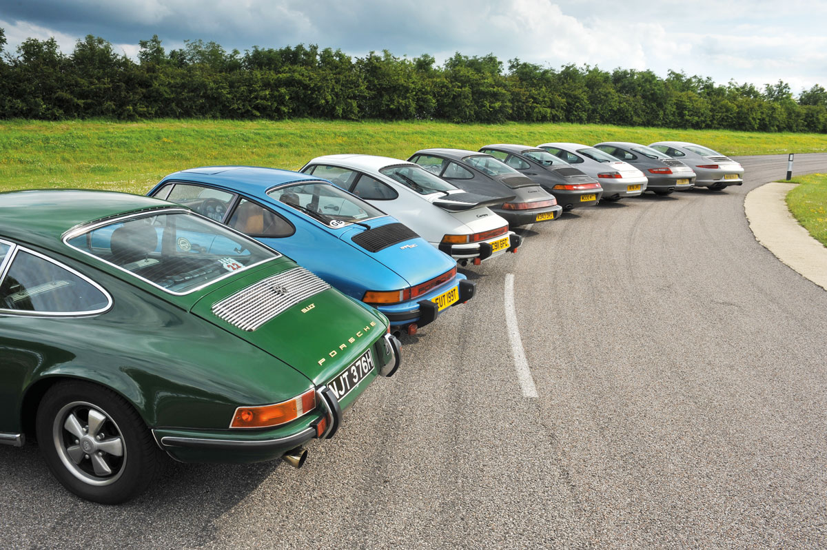 Porsche 911 through the ages