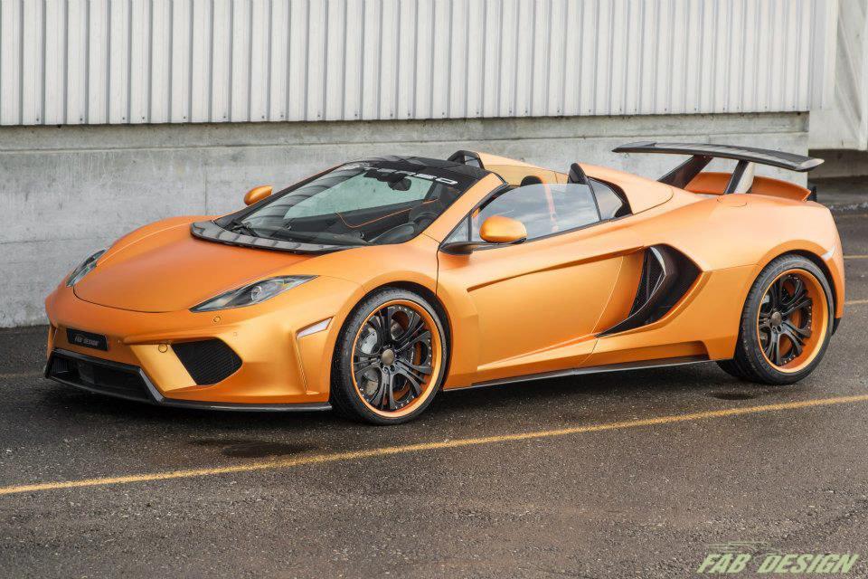 FAB Design Terso McLaren 12C Spider front view