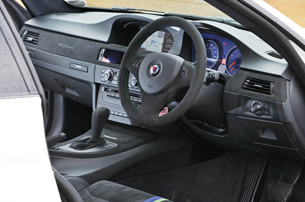 2012 Alpina B3 GT3 interior dashboard