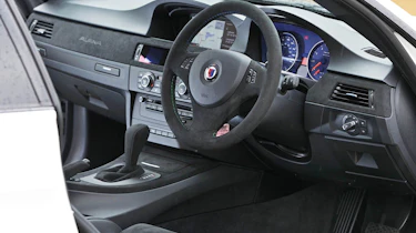 2012 Alpina B3 GT3 interior dashboard