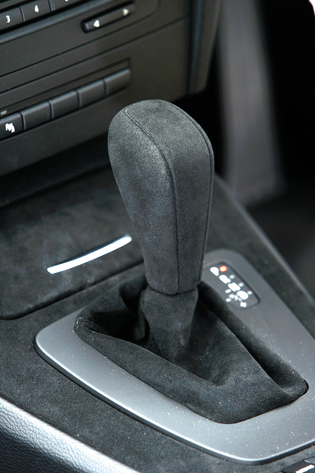 2012 Alpina B3 GT3 gearstick
