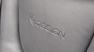 2013 Volvo S60 R-design Polestar seat logo