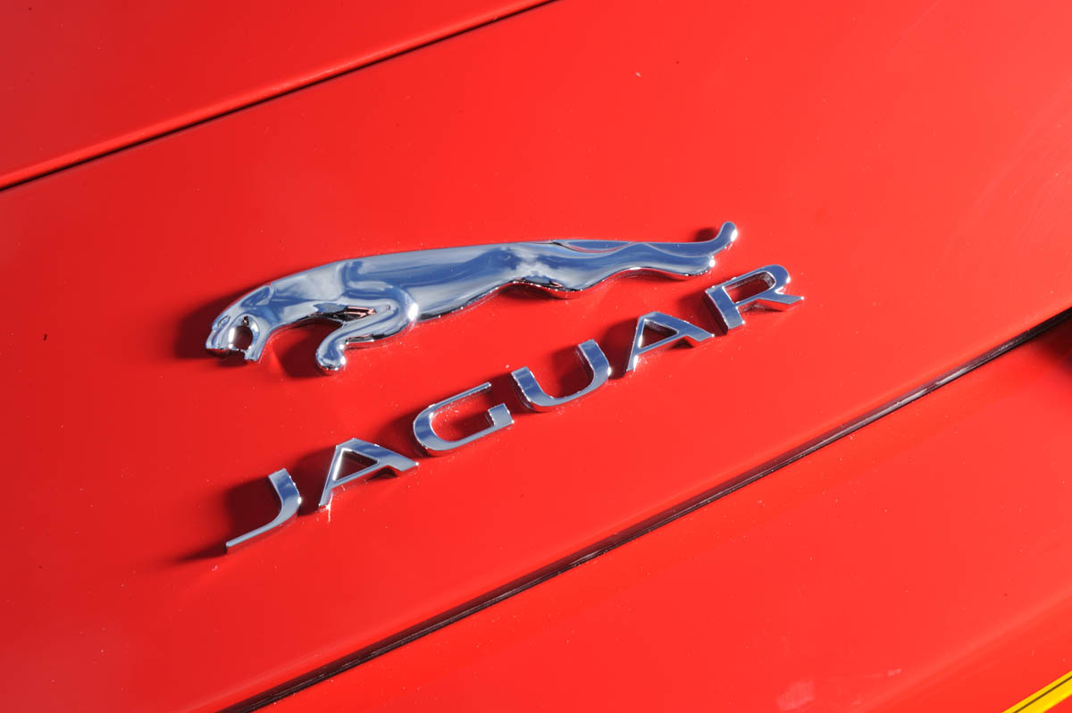 Jaguar F-type Roadster badge