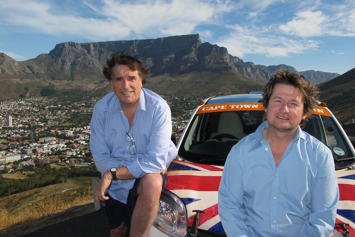Fiat Panda Africa record run - Day 1