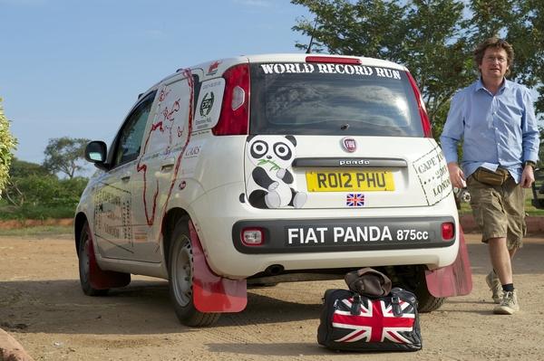 Fiat Panda Africa record run - Day 3