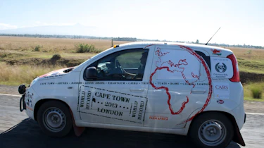 Fiat Panda Africa record run - Day 4