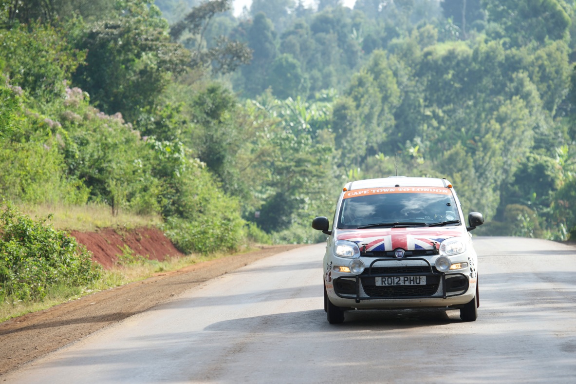 Fiat Panda Africa record run - Day 4