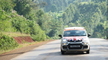 Fiat Panda Africa record run - Day 4