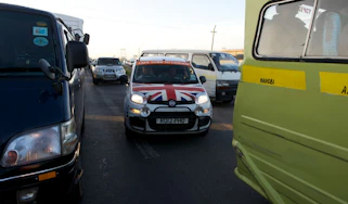 Fiat Panda Africa record run - Day 4