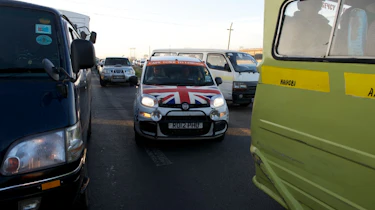 Fiat Panda Africa record run - Day 4