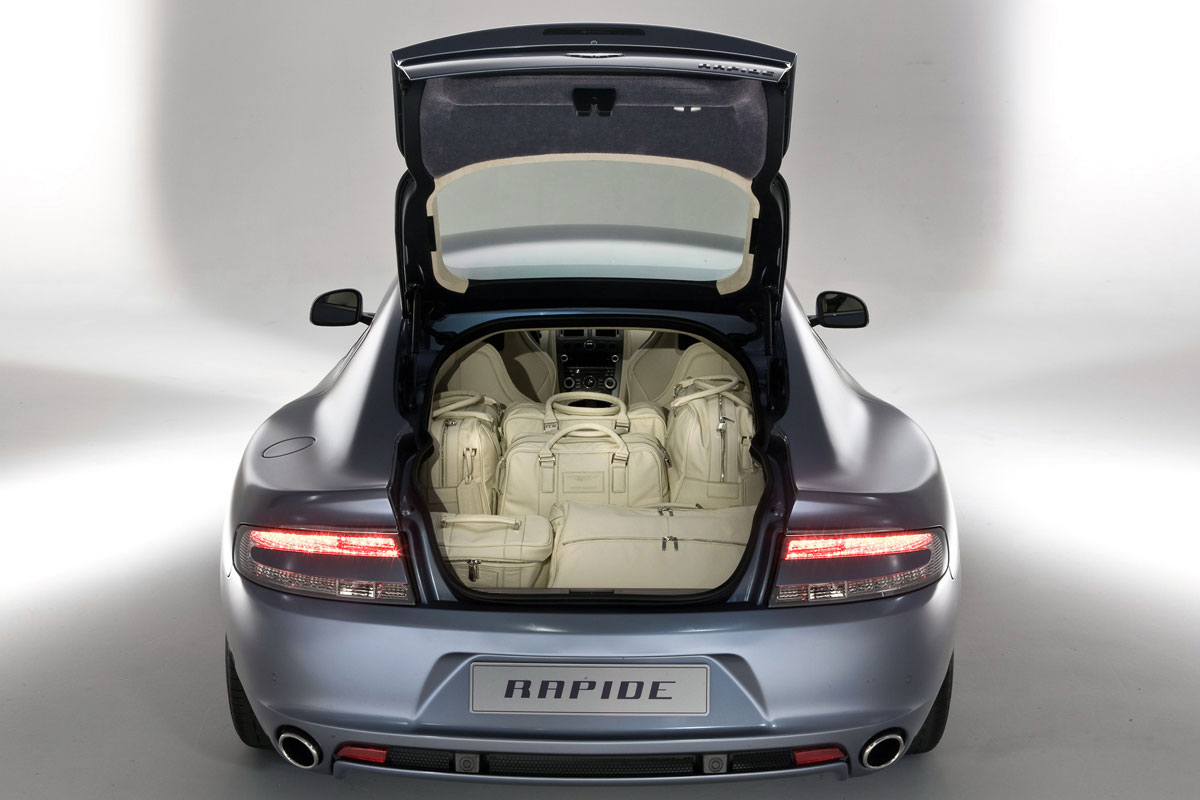 Aston Martin Rapide boot