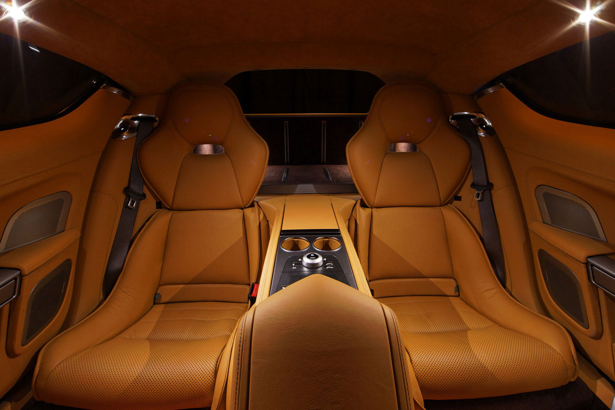 Aston Martin Rapide rear seat room