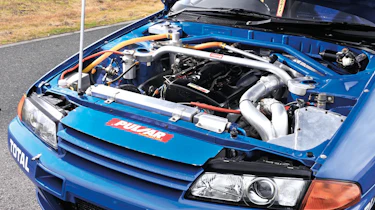 Calsonic R32 Nissan Skyline GT-R engine
