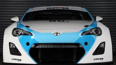 Toyota GT86 GT4 racing car front view