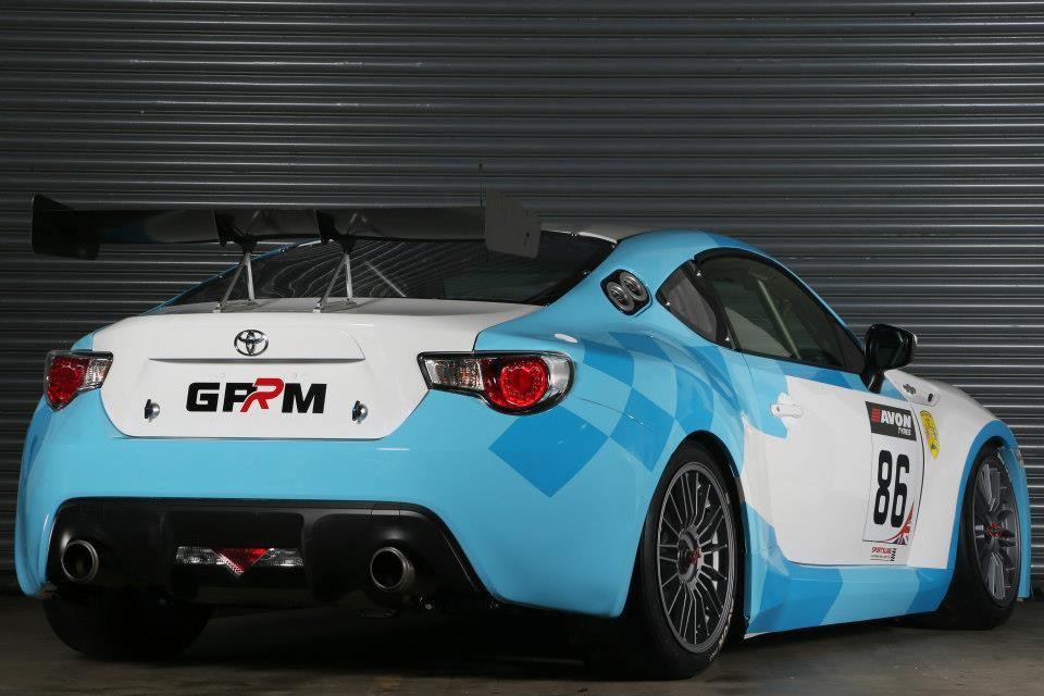 Toyota GT86 GT4 racing car