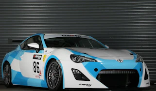 Toyota GT86 GT4 racing car