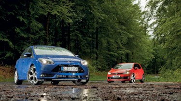 VW Golf GTI vs Ford Focus ST