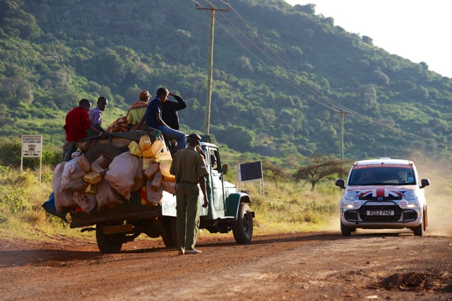 Fiat Panda Africa record run - Day 5